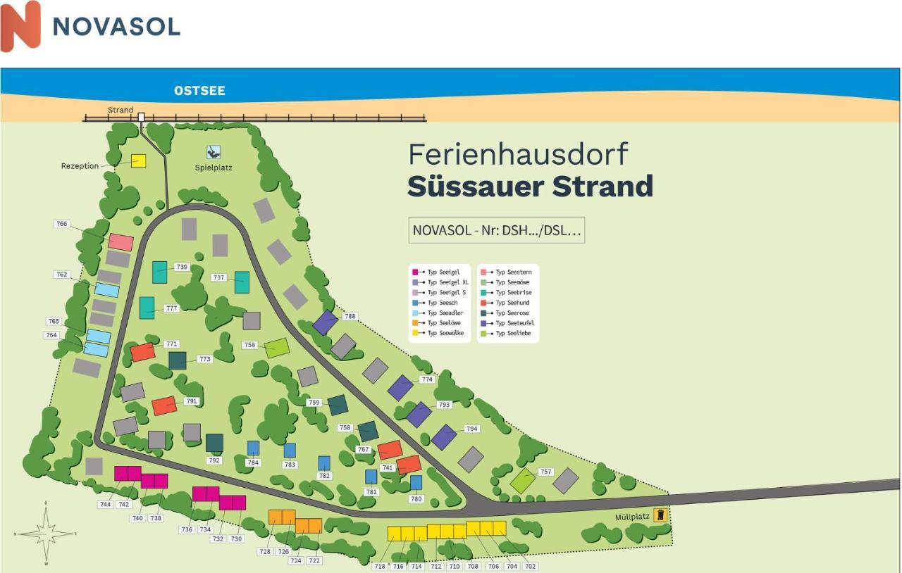 Haus Seeadler 5 Süssau Exteriör bild